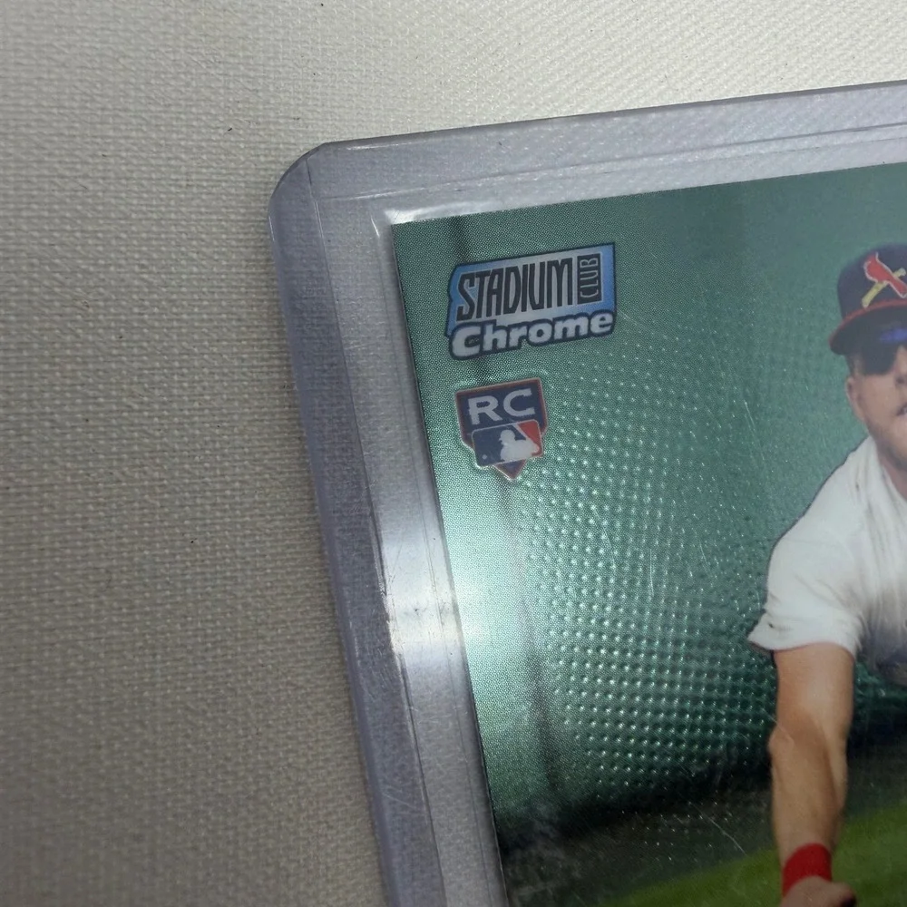 2018 Topps Stadium Club Chrome Harrison‎ Bader RC Rookie Card SCC-280 Cardinals